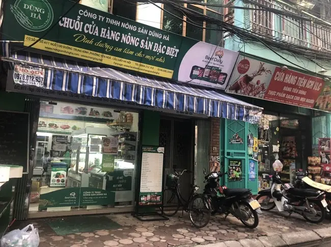 cửa hàng trung kính