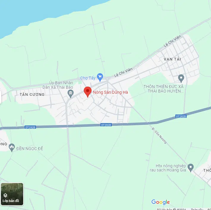 dia chi google map tai bac ninh